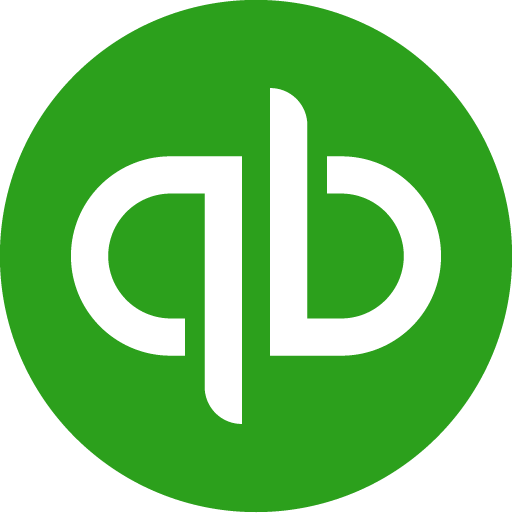 Round Green With White Q And B Logo For Active Campaign, A Trusted Partner of Chargify The Number One SaaS B2B Billing Solution.